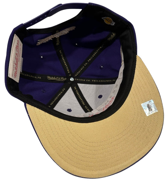 *Los Angeles Lakers* snspback hat by Mitchell & Ness ~Liberty fit~