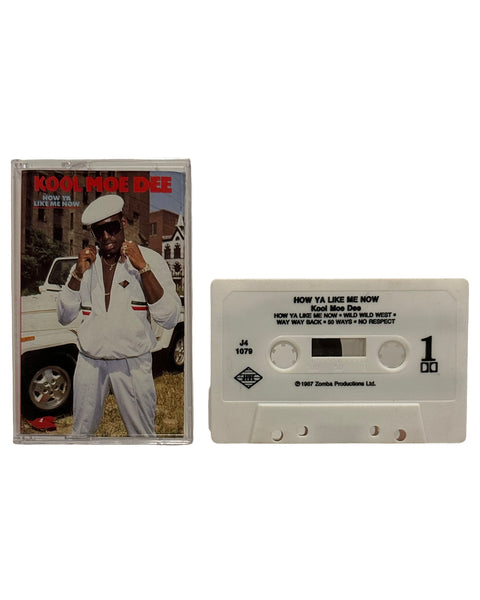•KOOL MOE DEE - HOW YA LIKE ME NOW• ~1987 OG PRESSINGS~ (CD & CASSETTE TAPE)