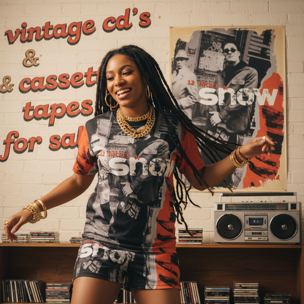 •SNOW ~ 12 INCHES OF SNOW• ~OG PRESSING~ (CASSETTE TAPE)