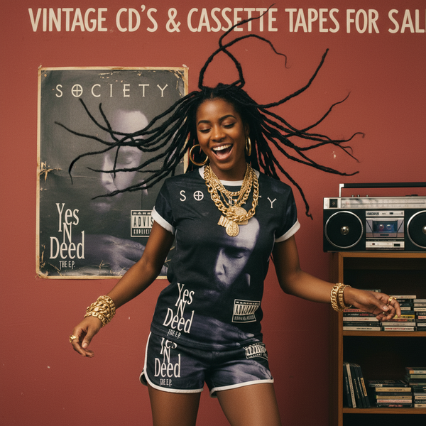 •SOCIETY ~ YES N DEED THE EP• ~1994 OG PROMO PRESSING~ (CASSETTE TAPE)