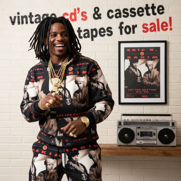 •ERIC B. & RAKIM - LET THE RHYTHM HIT EM’• ~1990 ORIGINAL PRESSING~ (CASSETTE TAPE) (4)