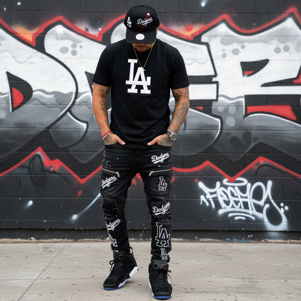 *Los Angeles Dodgers* ~Curved Beak SnapBack Hats by Mitchell & Ness~