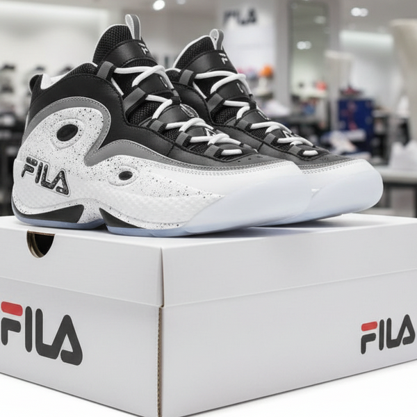 *FILA* ~Grant Hill 3 Throwbacks~ (90’s Flavor) (Black/Grey/White)