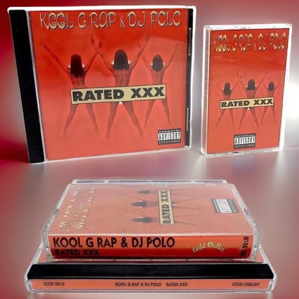 •KOOL G RAP & D.J. POLO - RATED XXX• (1996) (CASSETTE & CD AVAILABLE) (ORIGINAL PRESSINGS)