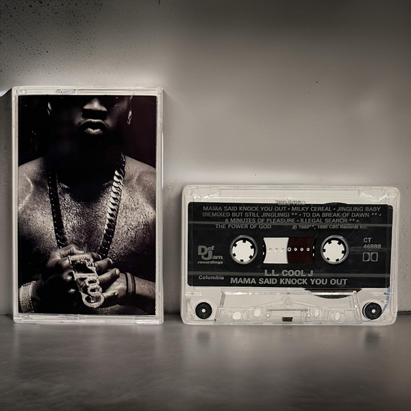 •LL COOL J - MAMA SAID KNOCK YOU OUT• ~1990 OG PRESSING~ (CASSETTE TAPE) (2)