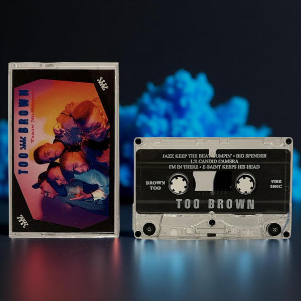 •TOO BROWN - TAKIN’ NO SHORTS• ~1989 HTF OG PRESSING~ (CASSETTE TAPE)