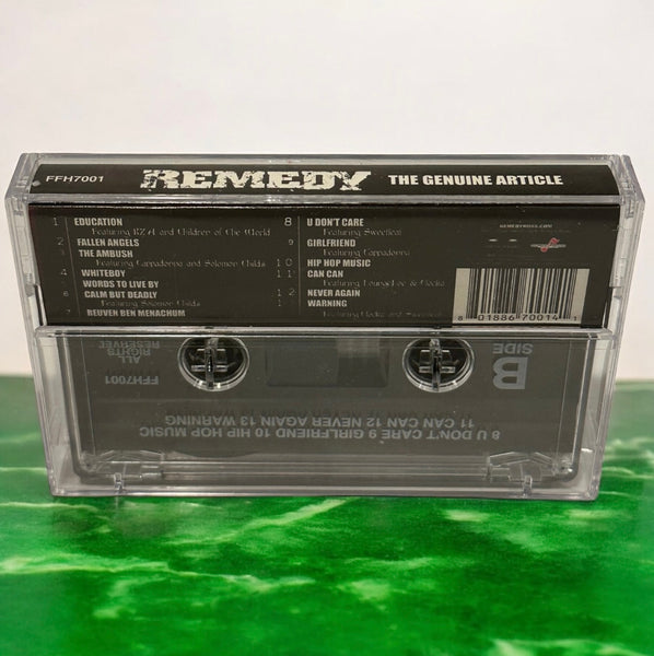 •REMEDY - THE GENUINE ARTICLE• ~2001 OG PRESSING~ (CASSETTE TAPE)
