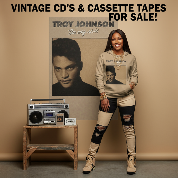 •TROY JOHNSON - THE WAY IT IS• ~1989 OG PRESSING~ (CASSETTE TAPE)