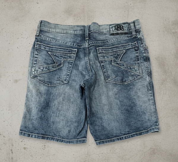 *Rock & Republic* •Denim Shorts• (Waist 33” Inseam 9”)