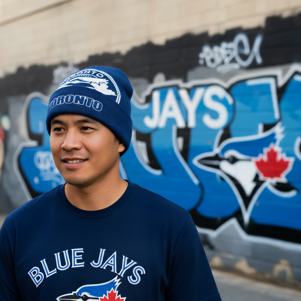 *TORONTO BLUE JAYS* ~Winter Beanies~ by Mitchell & Ness