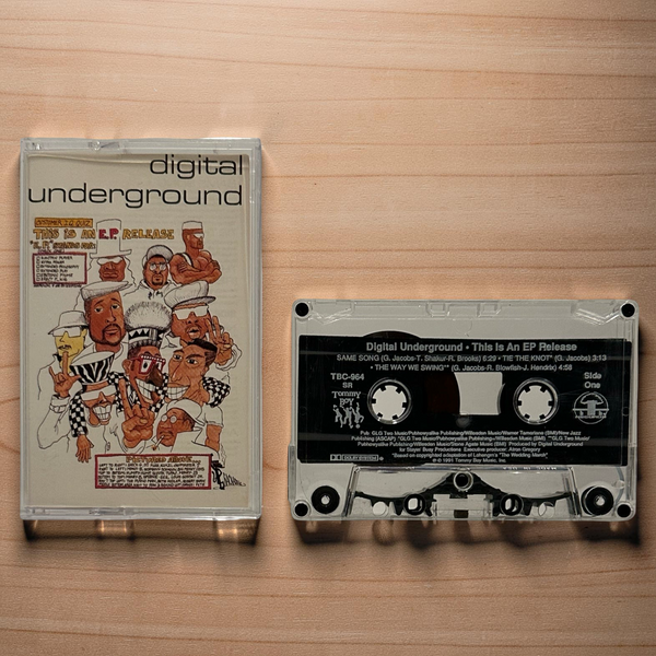 •DIGITAL UNDERGROUND ~ THIS IS AN EP RELEASE• ~1991 OG PRESSING~ (CASSETTE TAPE) (4)