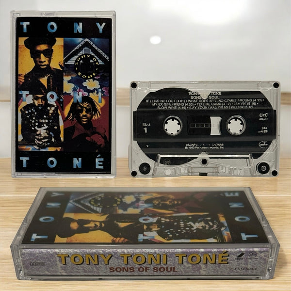 •TONY TONI TONE - SONS OF SOUL• ~1993 OG PRESSING~ (CASSETTE TAPE) (1)