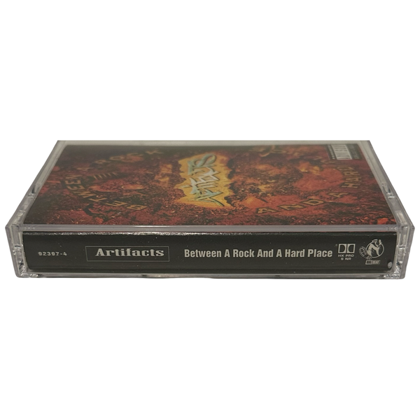 •ARTIFACTS - BETWEEN A ROCK AND A HARD PLACE• ~1994 OG PRESSINGS~ (CD & CASSETTE TAPE)