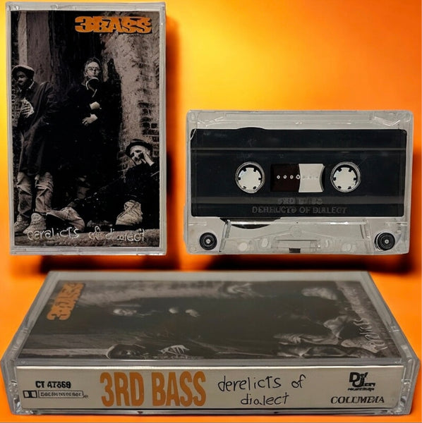 •3RD BASS ~ DERELICTS OF DIALECT• ~1991 OG CANADIAN PRESSING~ (CASSETTE TAPE)