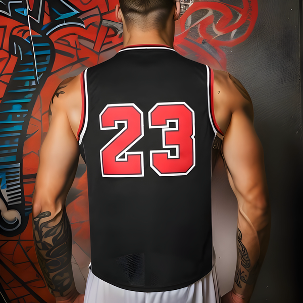 ^CHICAGO 23 HIS AIRNESS^ Basketball Jerseys (Stitched Logos & Numbers)