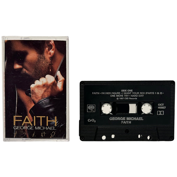 •GEORGE MICHAEL - FAITH• ~1987 OG CANADIAN PRESSINGS~ (CD & CASSETTE TAPE)