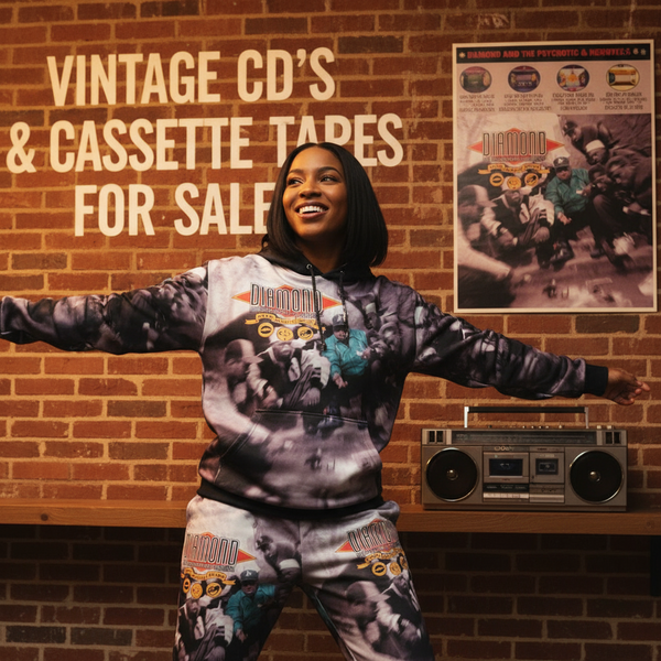 •DIAMOND AND THE PSYCHOTIC NEUROTICS - STUNTS, BLUNTS, & HIP HOP• ~1992 OG PRESSINGS~ (CD & CASSETTE TAPE)