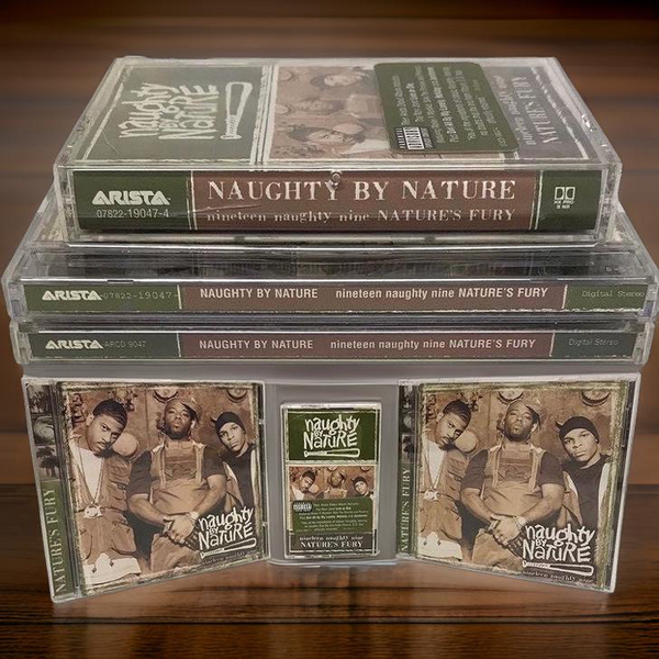 •NAUGHTY BY NATURE - NATURE’S FURY• (1999) (CASSETTE & CD AVAILABLE) (ORIGINAL PRESSINGS)