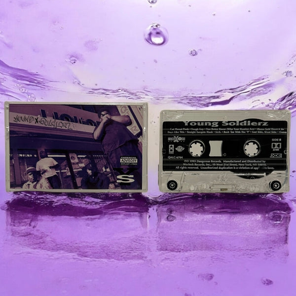 •YOUNG SOLDIERZ - YOUNG SOLDIERZ• ~1993 OG PRESSING~ (CASSETTE TAPE)