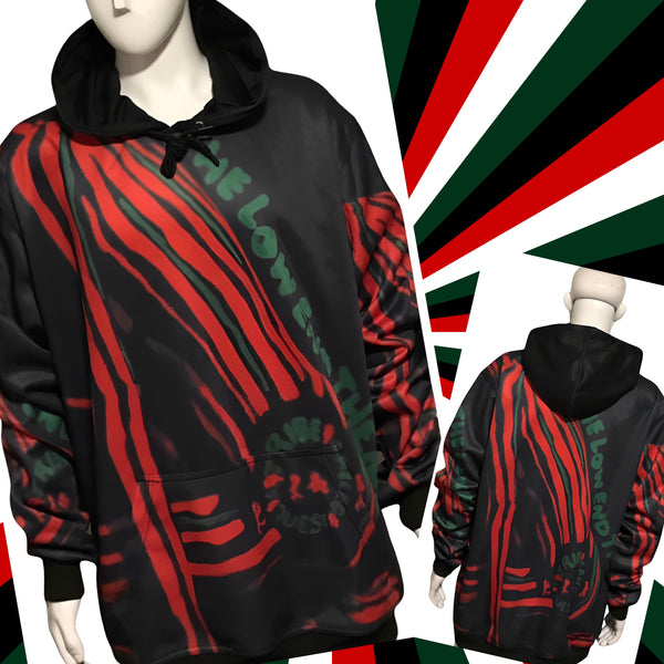 ^LOW END THEORY^ 1991 ALBUM COVER PULLOVER HOODIE (FLEECE LINED)