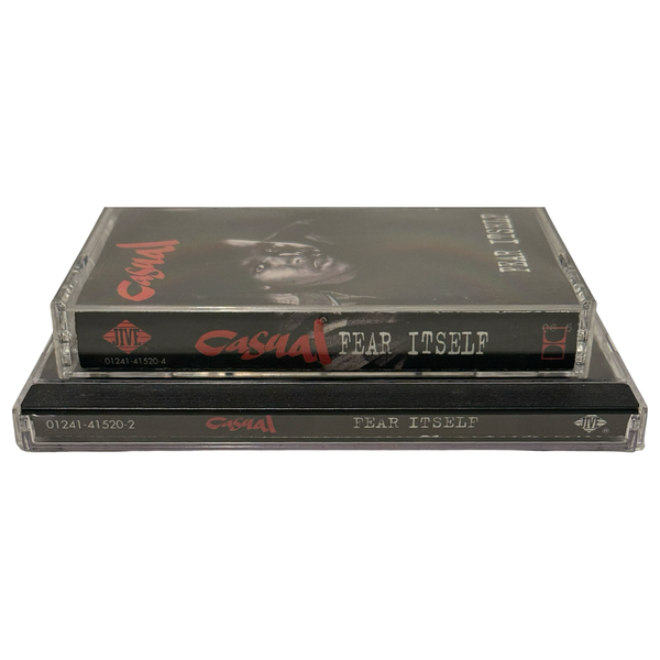 •CASUAL - FEAR ITSELF• ~1994 OG PRESSINGS~ (CD & CASSETTE TAPE)
