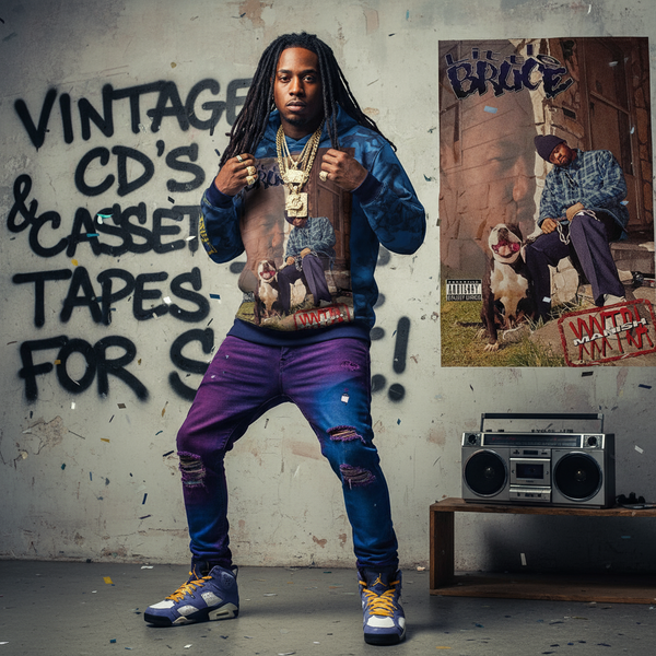 •LITTLE BRUCE ~ XXXTRA MANISH• ~1995 OG PRESSING~ (CASSETTE TAPE)