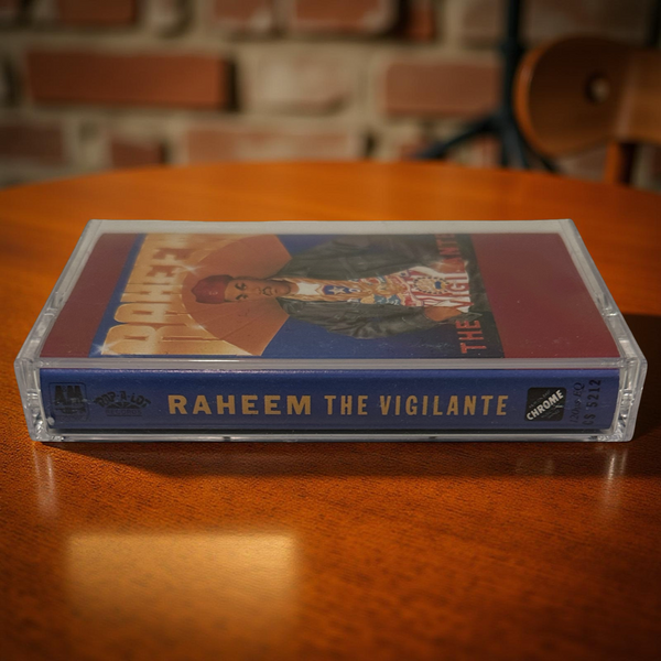 •RAHEEM - THE VIGILANTE• ~1988 OG PRESSING~ (CASSETTE TAPE)