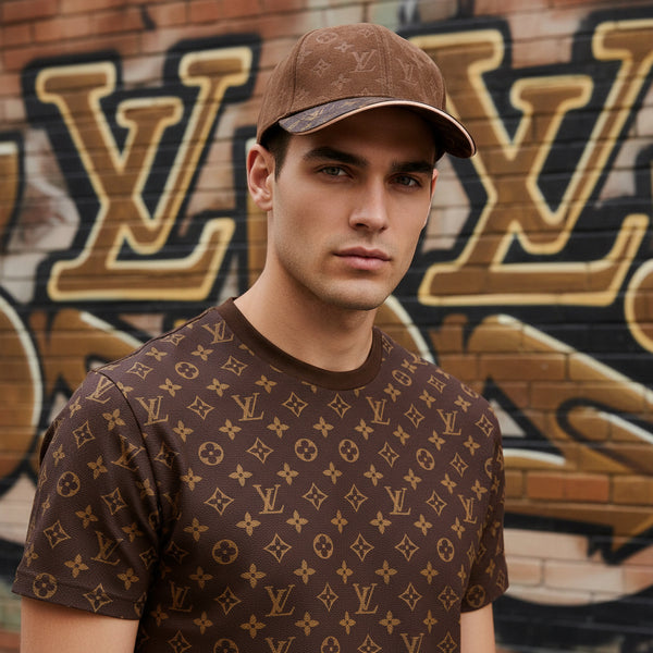 *LUXURY* ~French~ •curved beak hat• (adjustable strap)