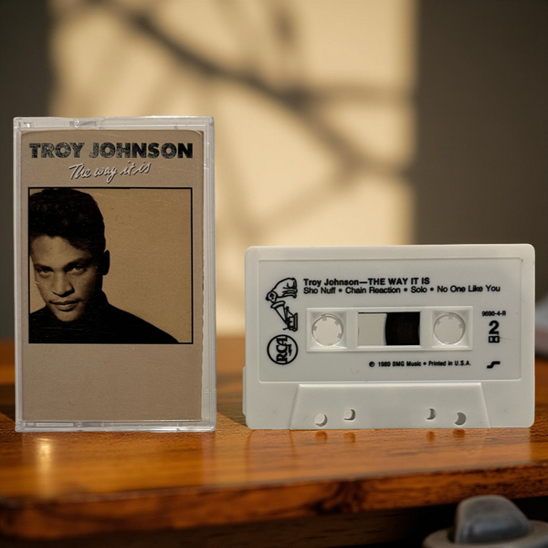 •TROY JOHNSON - THE WAY IT IS• ~1989 OG PRESSING~ (CASSETTE TAPE)