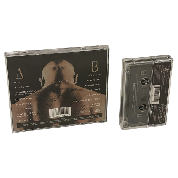 •2PAC - ME AGAINST THE WORLD• ~1995 OG PRESSINGS~ (CD & CASSETTE TAPE)