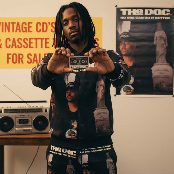 •THE D.O.C. ~ NO ONE CAN DO IT BETTER• ~1989 OG PRESSING~ (CASSETTE TAPE)