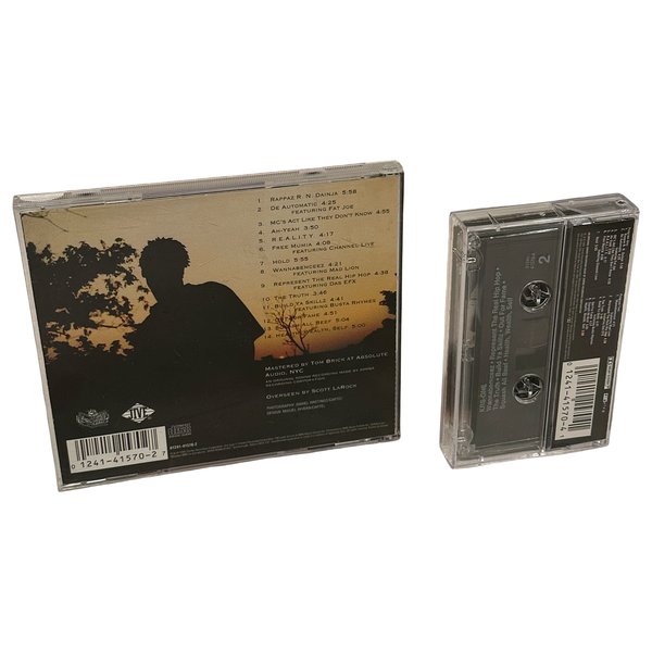 •KRS-ONE - KRS-ONE• ~1995 OG PRESSINGS~ (CD & CASSETTE TAPE)