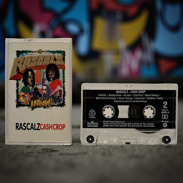 •RASCALZ - CASH CROP• ~1997 OG CANADIAN PRESSING~ (CASSETTE TAPE)