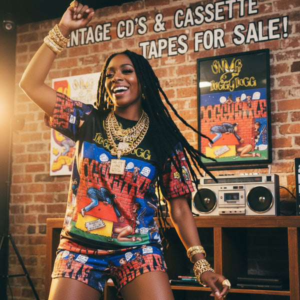 •SNOOP DOGGY DOGG - DOGGYSTYLE• ~1993 OG CANADIAN PRESSING~ (CASSETTE TAPE)