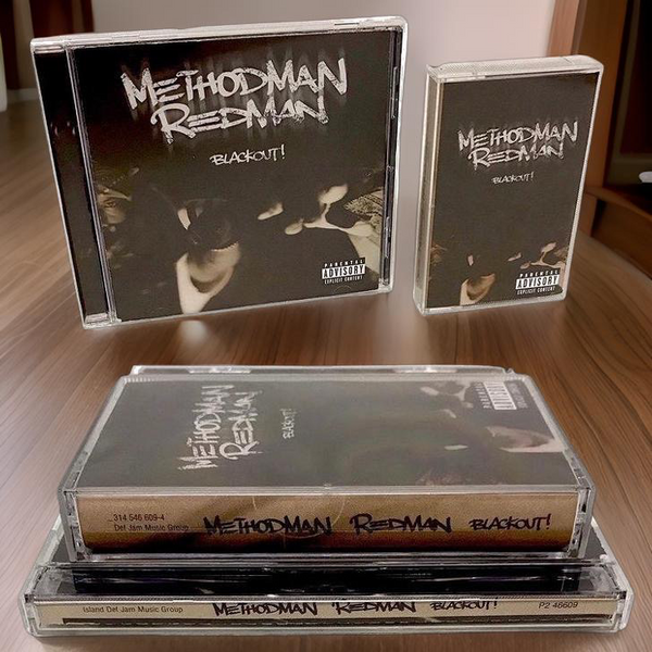 •METHOD MAN REDMAN - BLACKOUT• (1999) (CASSETTE & CD AVAILABLE) (ORIGINAL PRESSINGS)