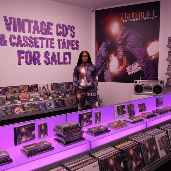 •DA KING & I - CONTEMPORARY JEEP MUSIC• ~1993 OG PRESSINGS~ (CD & CASSETTE TAPE)