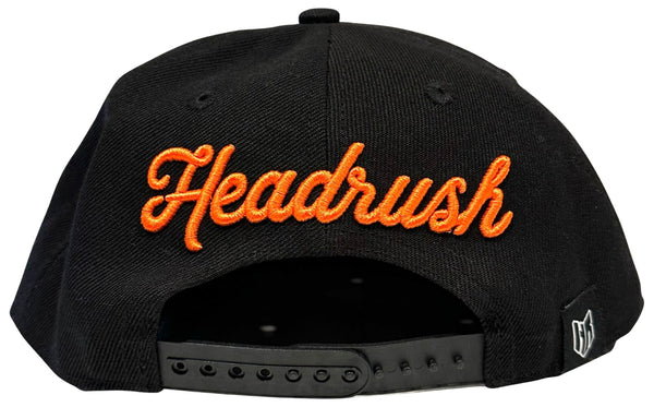 *HEADRUSH* (Black) ~Headrush Motors~ snaback hats