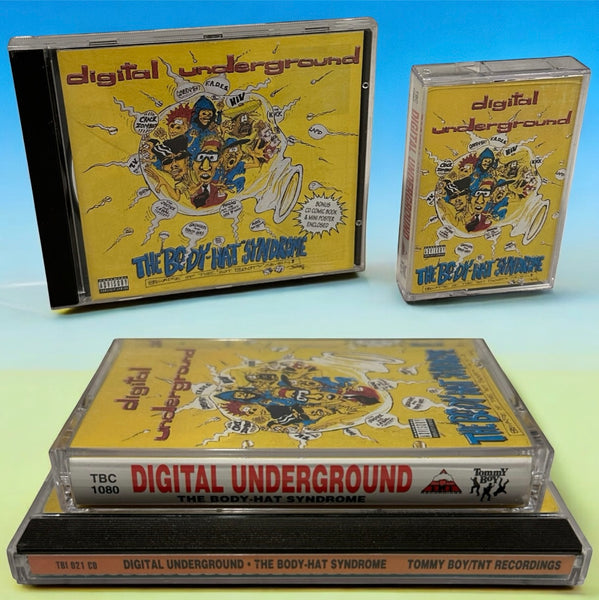 •DIGITAL UNDERGROUND - THE BODY-HAT SYNDROME• ~1993 OG PRESSINGS~ (CD & CASSETTE TAPE)