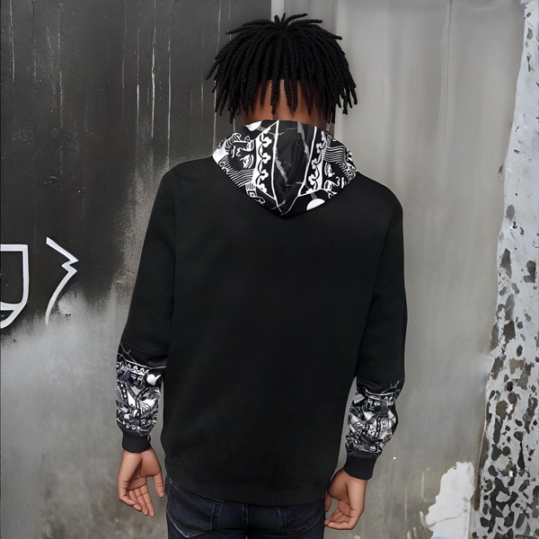 ^KING OF HEARTS^ LUXURY PULLOVER HOODIES LUX (CUT & SEW) (EMBROIDERED LOGO)