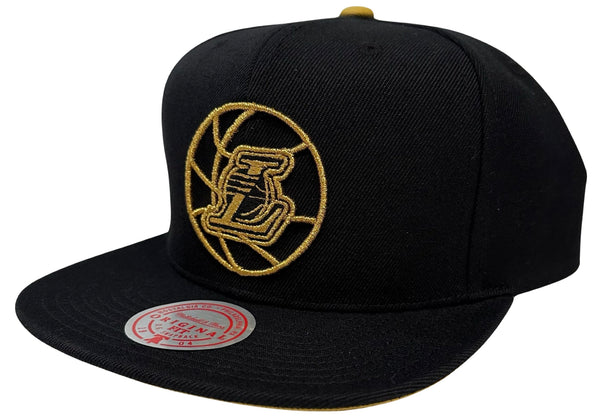 *Los Angeles Lakers* snapback hats by Mitchell & Ness