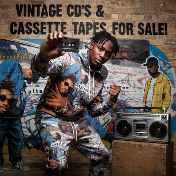 •CAPITAL TAX - THE SWOLL PACKAGE• ~1993 OG CANADIAN PRESSING~ (CASSETTE TAPE) (BLACK SHELL)