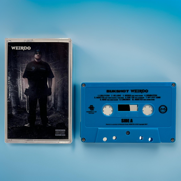 •BUKSHOT ~ WEIRDO• ~2017 OG PRESSING~ (LIMITED CASSETTE TAPE)