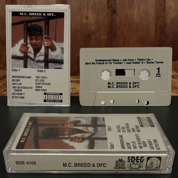 •M.C. BREED & DFC - M.C. BREED & DFC• ~1991 OG PRESSING~ (CASSETTE TAPE)