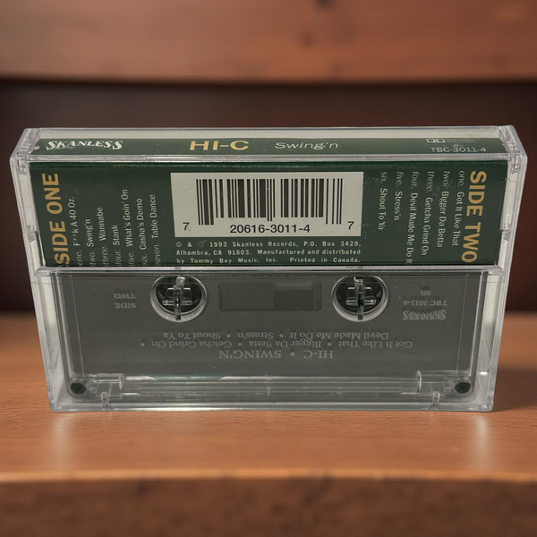 •HI-C - SWING’N• ~1993 OG PRESSING~ (CASSETTE TAPE)