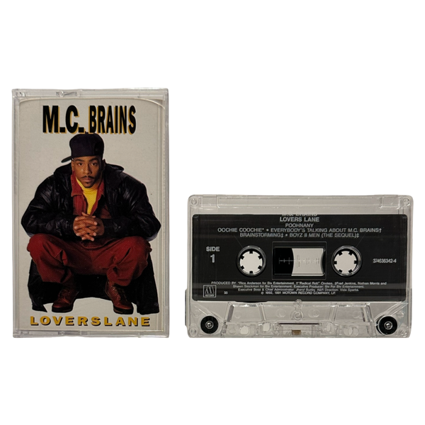 •M.C. BRAINS - LOVERS LANE• ~1992 OG PRESSINGS~ (CD & CASSETTE TAPE)