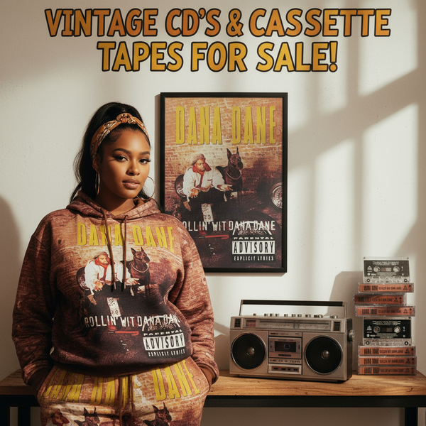 •DANA DANE ~ ROLLIN’ WIT DANA DANE• ~1995 OG PRESSING~ (CASSETTE TAPE)