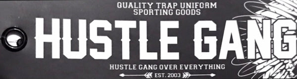 •HUSTLE GANG• (GREY-MULTI) ~SIMPLE CHIEF~ KNIT TRACK PANTS