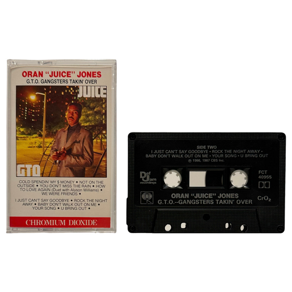 •ORAN “JUICE” JONES - G.T.O. GANGSTERS TAKIN’ OVER• ~1987 OG PRESSINGS~ (CD & CASSETTE TAPE)