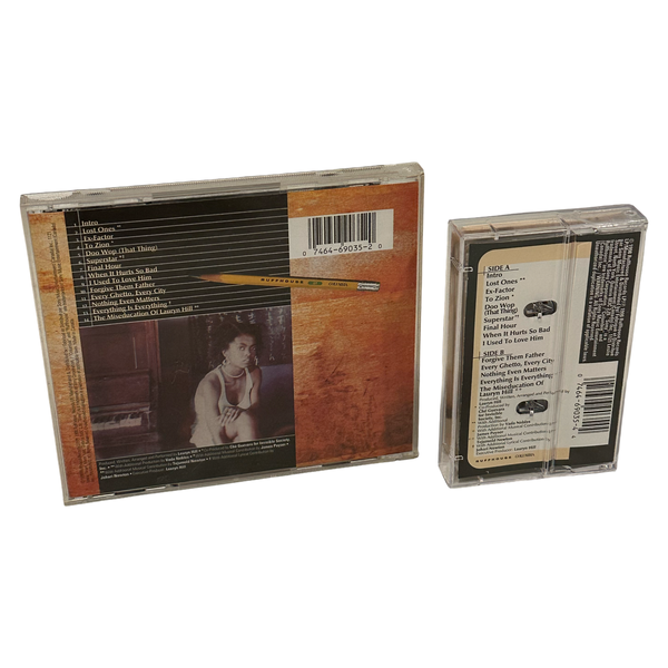 •LAURYN HILL - THE MISEDUCATION OF LAURYN HILL• ~1998 OG CANADIAN PRESSINGS~ (CD & CASSETTE TAPE)