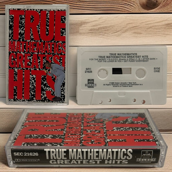 •TRUE MATHEMATICS - GREATEST HITS• ~1988 OG PRESSING~ (HTF CASSETTE TAPE)